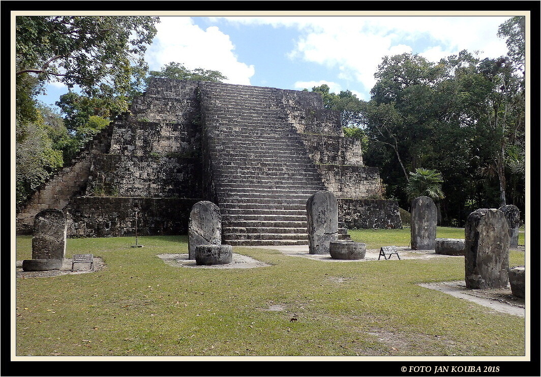 05 Guatemala - Tikal, Mayan ruins, mayské ruiny
