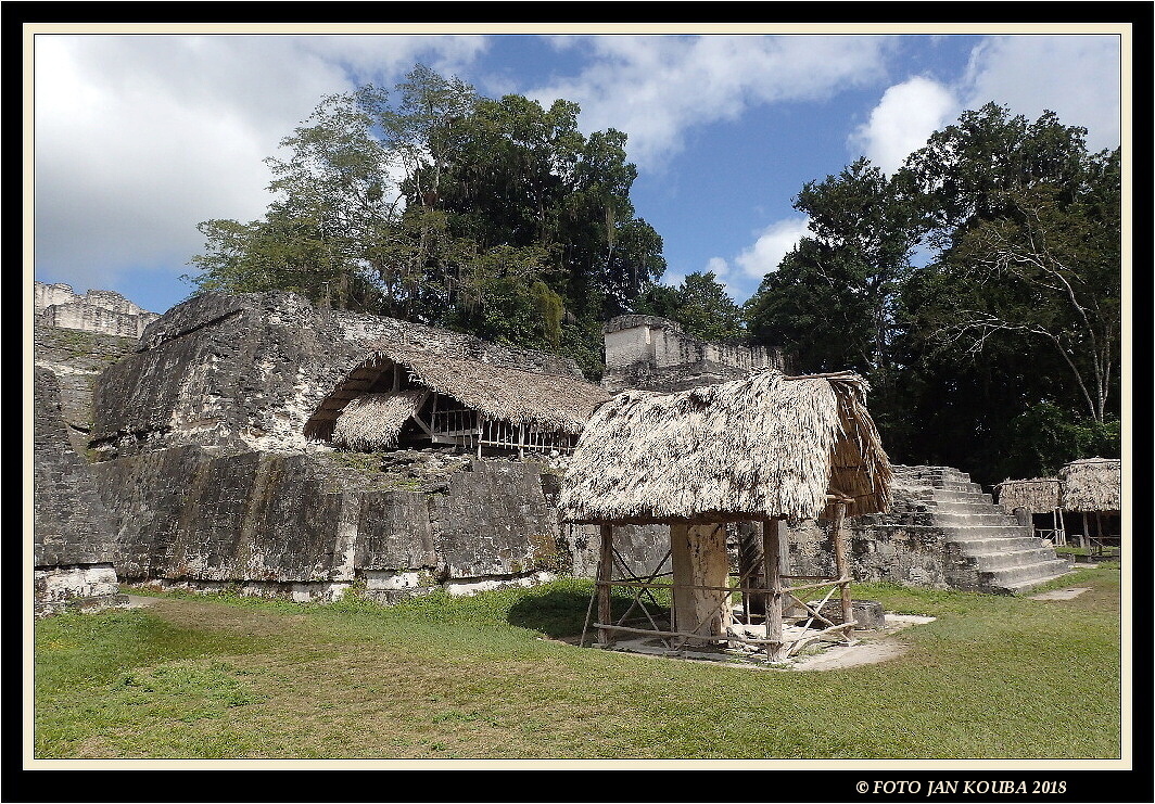 14 Guatemala - Tikal, Mayan ruins, mayské ruiny