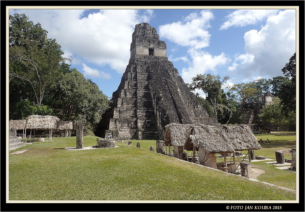 17 Guatemala - Tikal, Mayan ruins, mayské ruiny