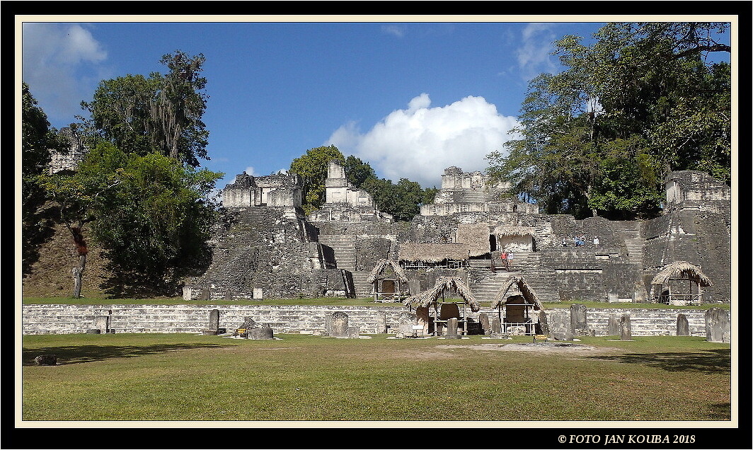 20 Guatemala - Tikal, Mayan ruins, mayské ruiny