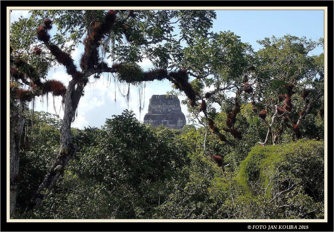 21 Guatemala - Tikal, Mayan ruins, mayské ruiny
