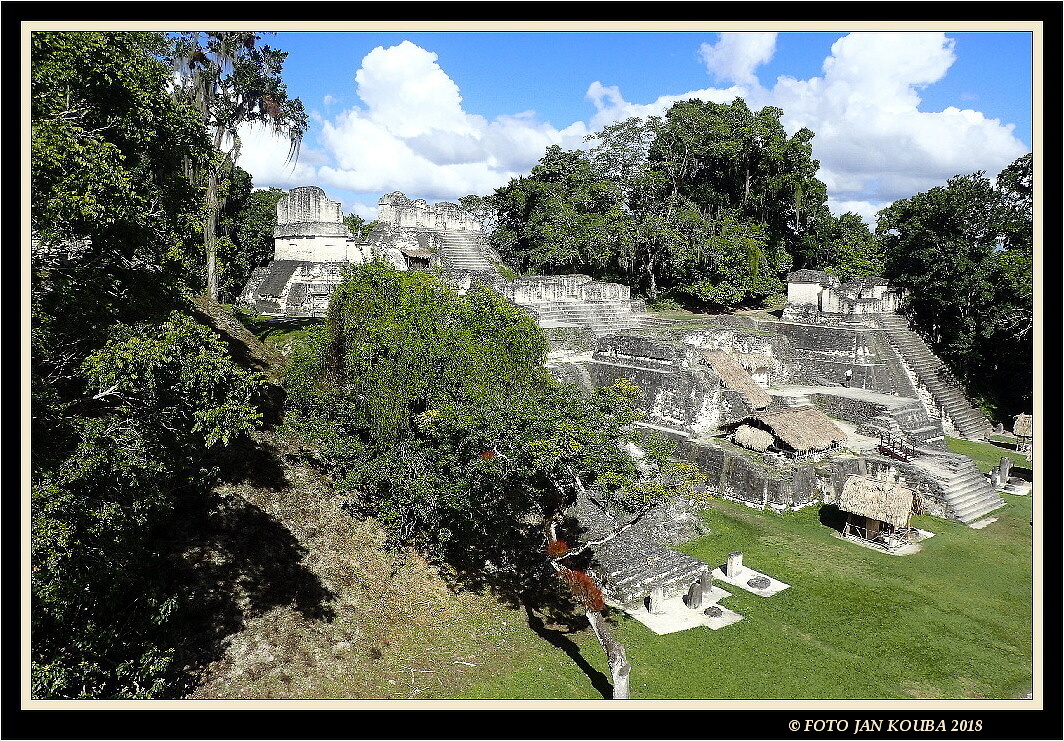 27 Guatemala - Tikal, Mayan ruins, mayské ruiny