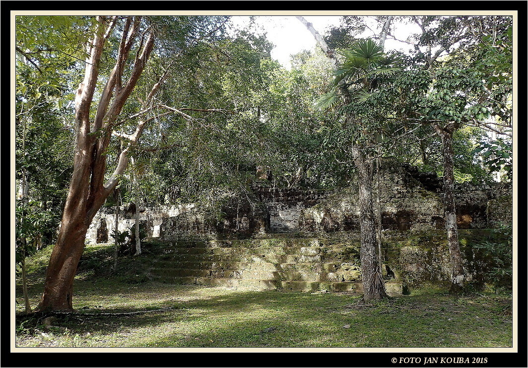 28 Guatemala - Tikal, Mayan ruins, mayské ruiny