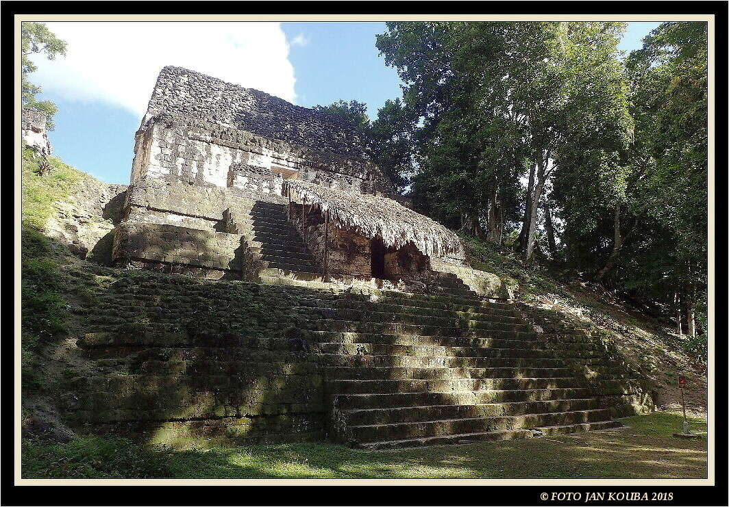 30 Guatemala - Tikal, Mayan ruins, mayské ruiny