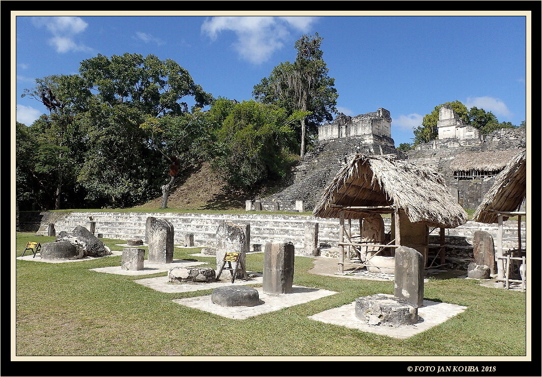 37 Guatemala - Tikal, Mayan ruins, mayské ruiny