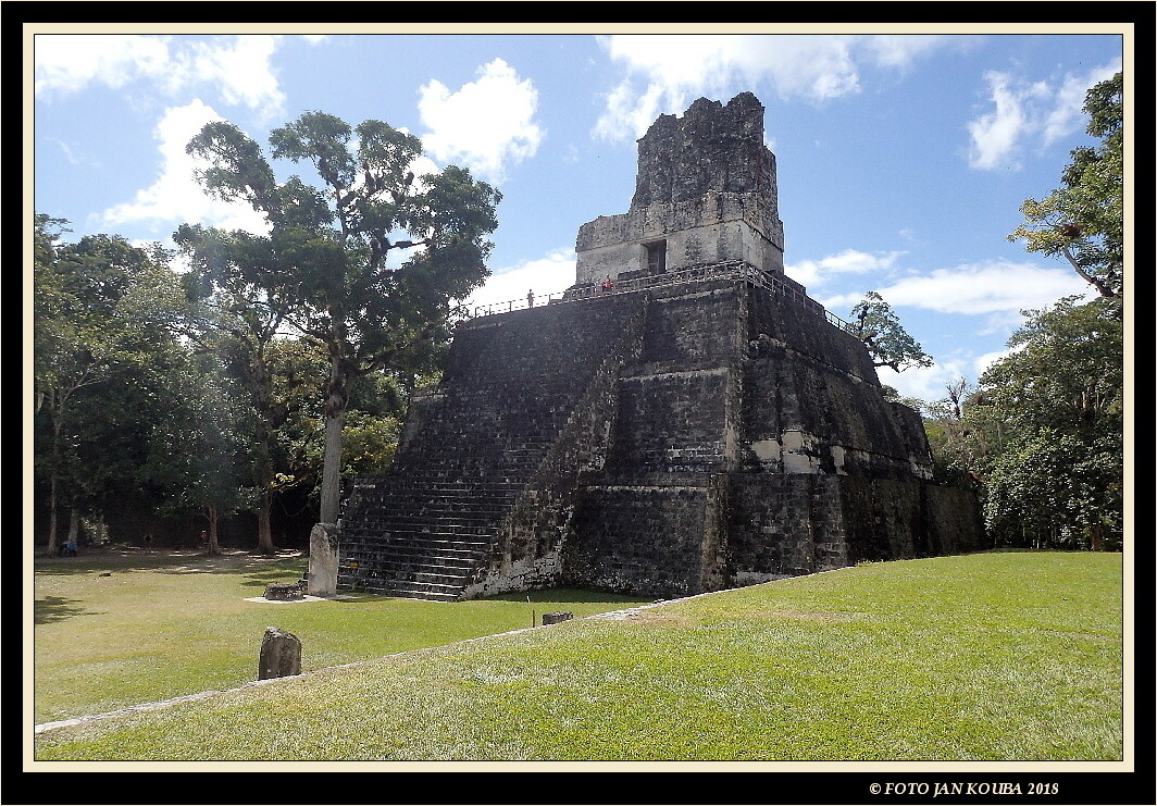 38 Guatemala - Tikal, Mayan ruins, mayské ruiny