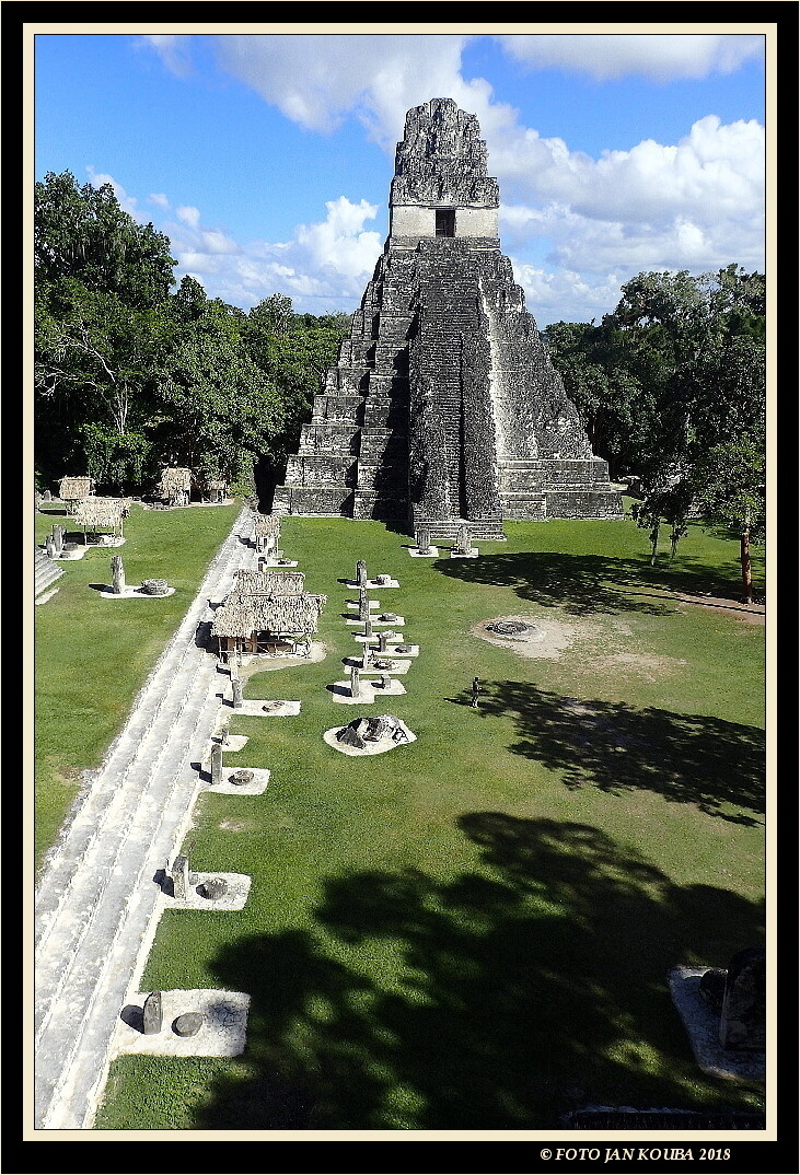 39 Guatemala - Tikal, Mayan ruins, mayské ruiny