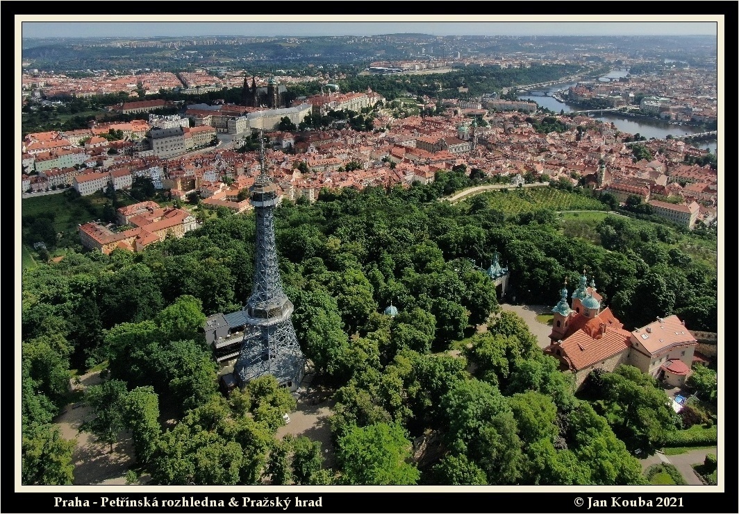 09 Praha - Petřínská rozhledna & Pražský hrad