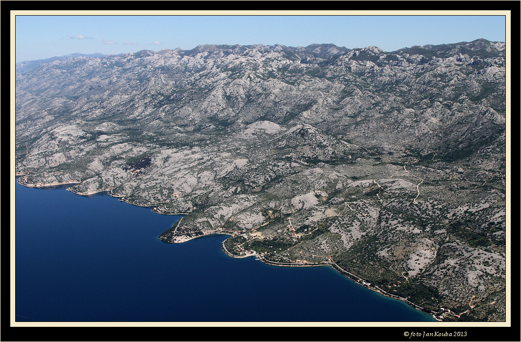 Chorvatsko - Dalmácie letecký snímek 005