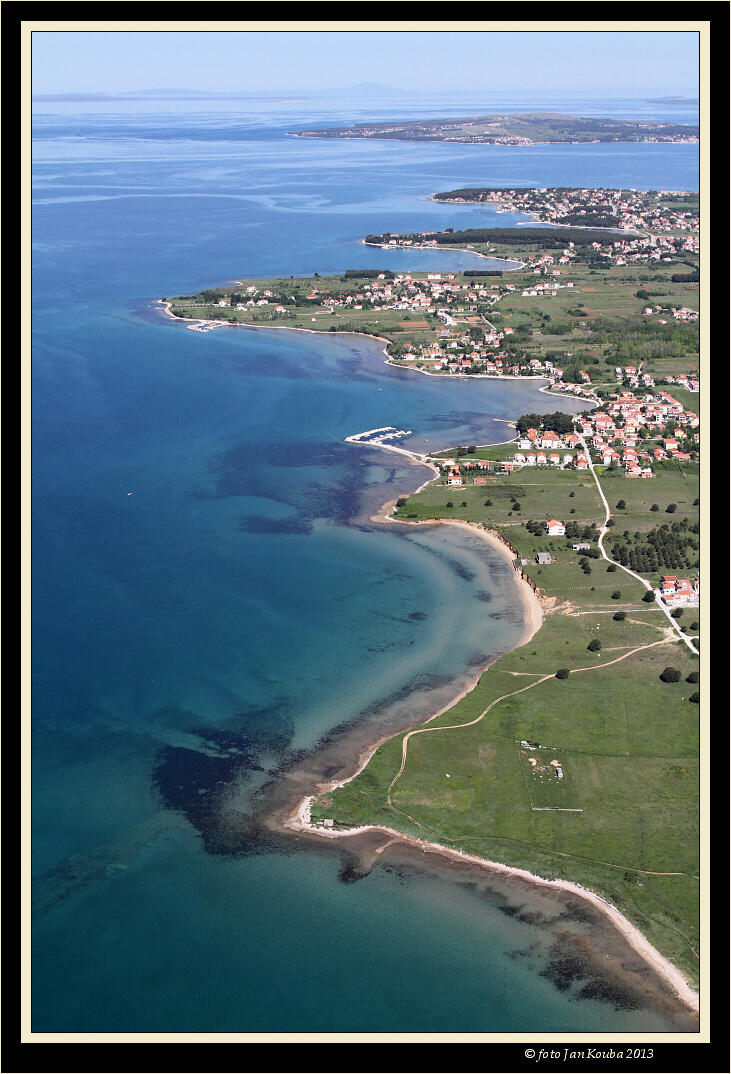 Chorvatsko - Dalmácie letecký snímek 014