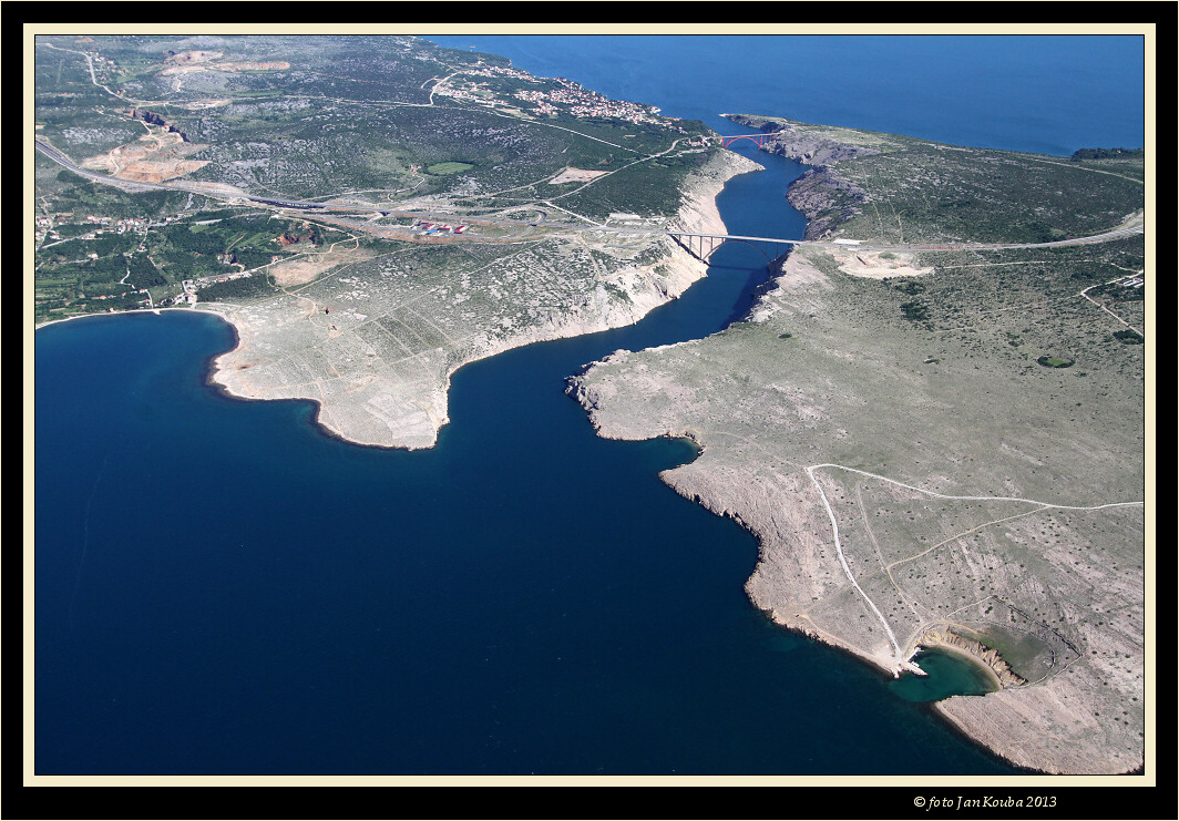 Chorvatsko - Dalmácie letecký snímek 015