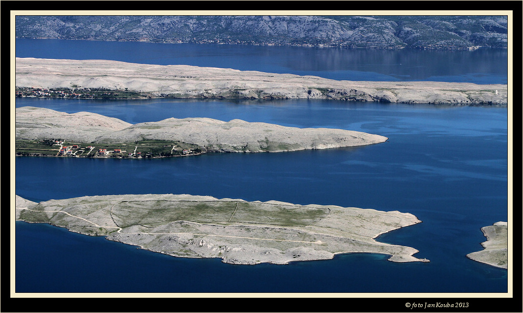 Chorvatsko - Dalmácie letecký snímek 022
