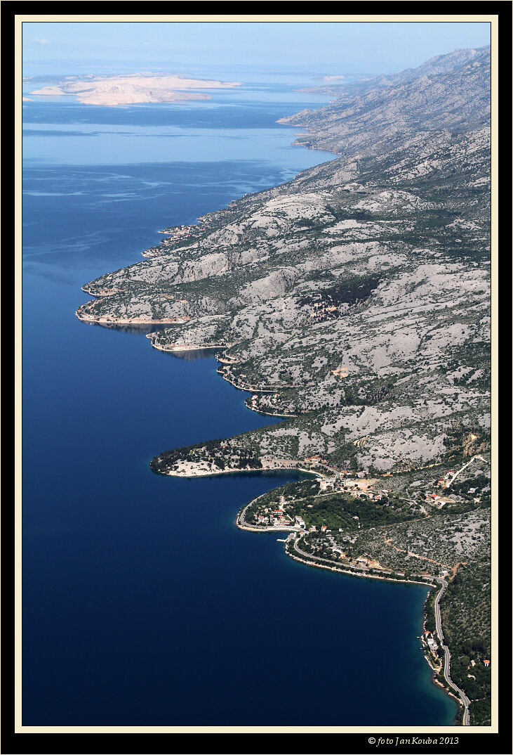 Chorvatsko - Dalmácie letecký snímek 023