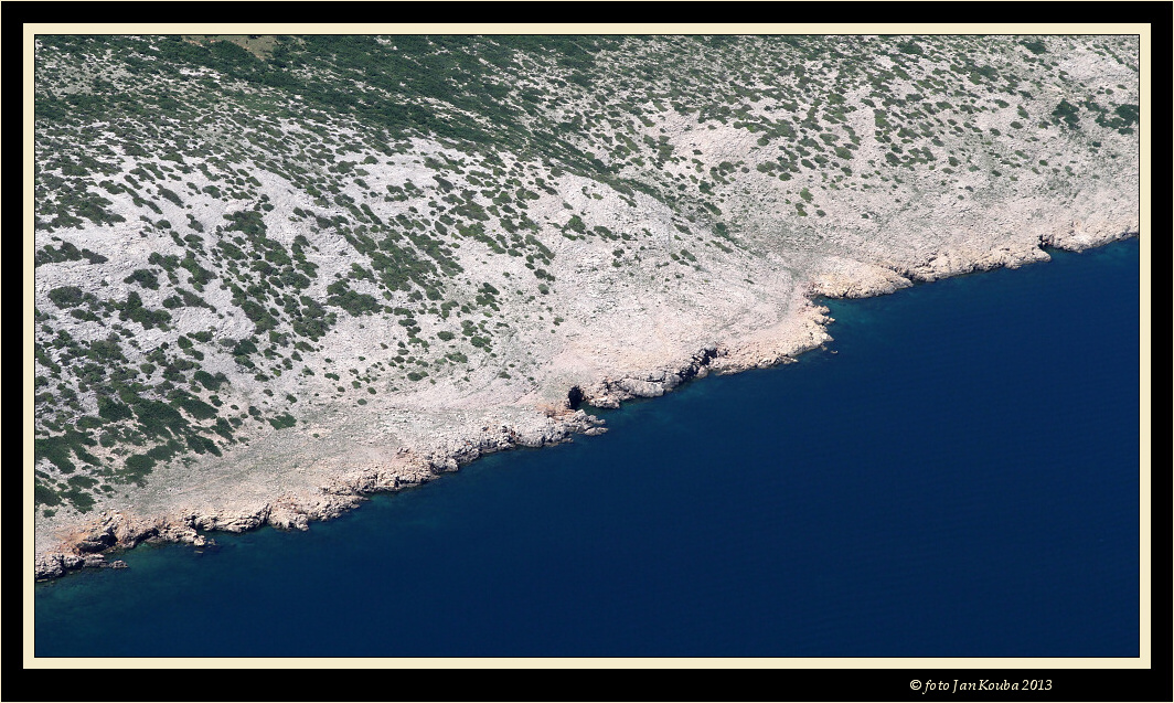 Chorvatsko - Dalmácie letecký snímek 030