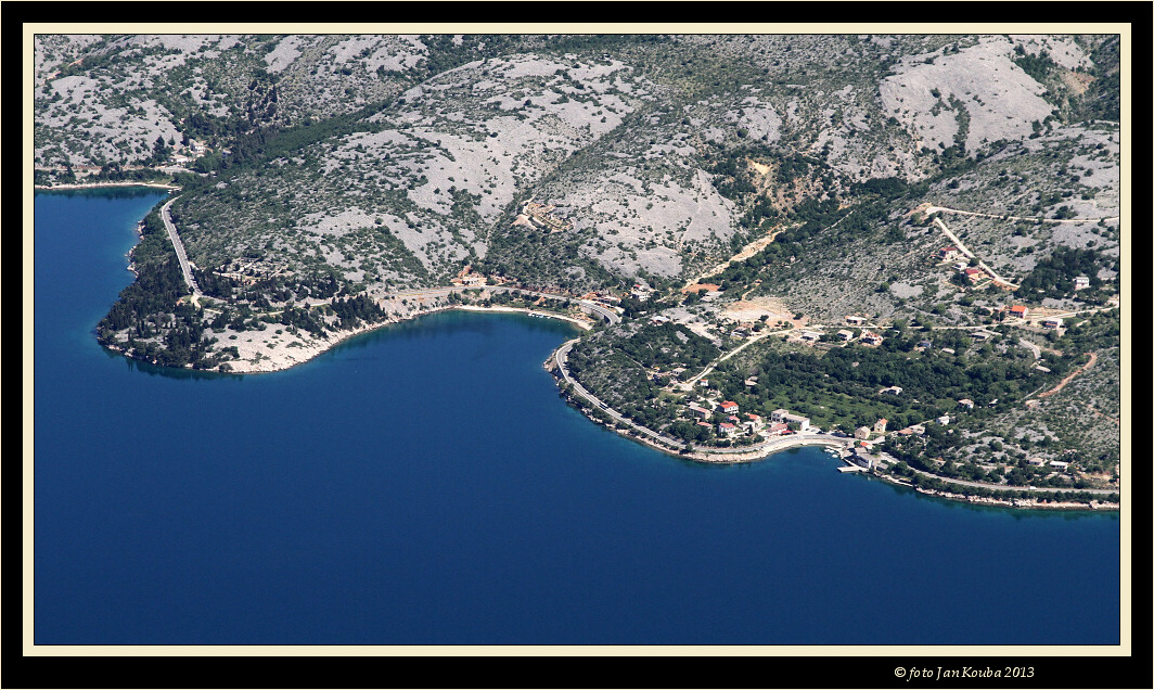 Chorvatsko - Dalmácie letecký snímek 032