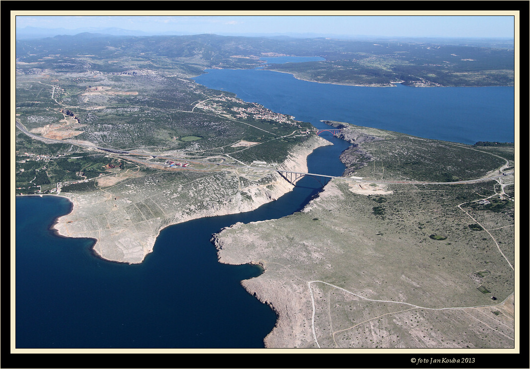 Chorvatsko - Dalmácie letecký snímek 033