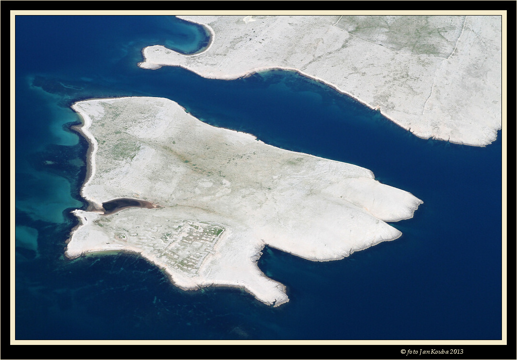 Chorvatsko - Dalmácie letecký snímek 034