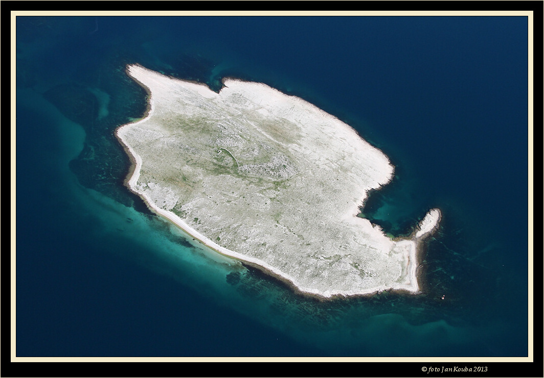 Chorvatsko - Dalmácie letecký snímek 038