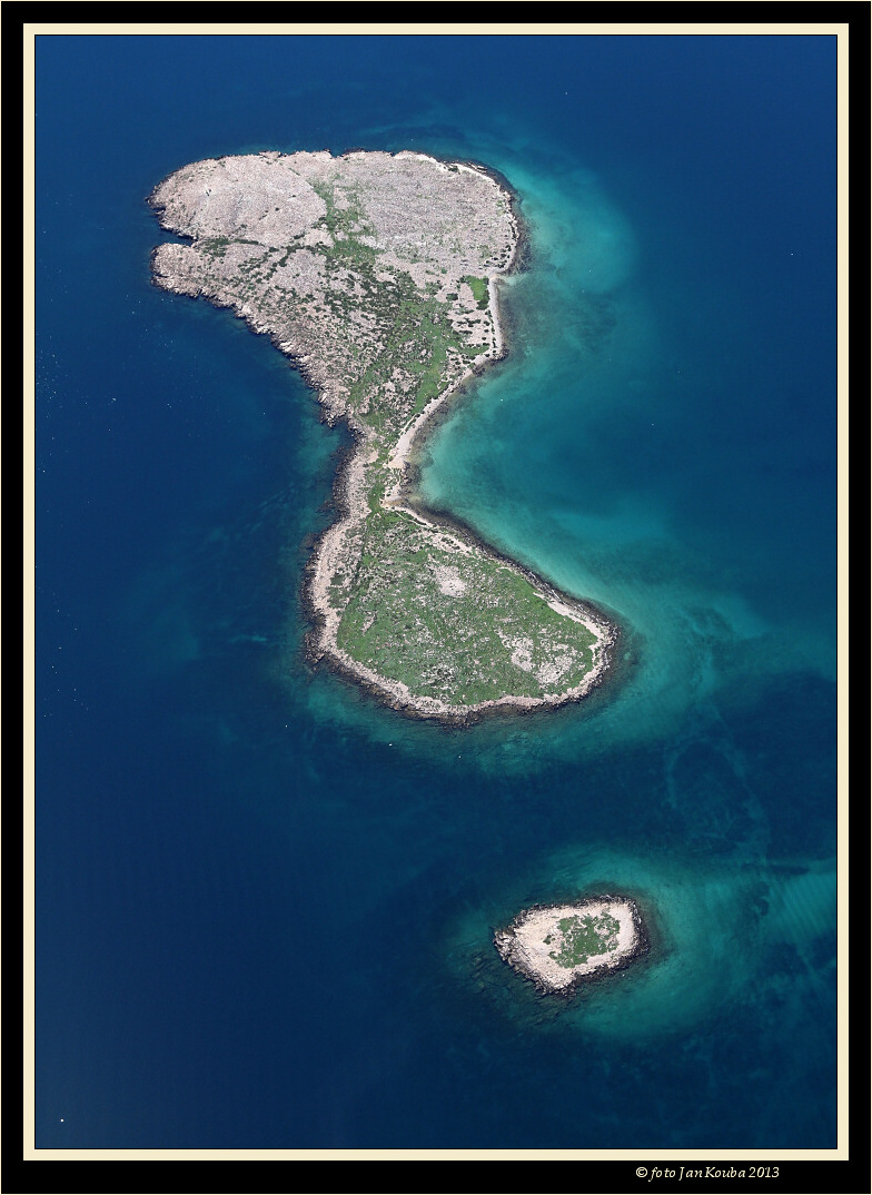 Chorvatsko - Dalmácie letecký snímek 040